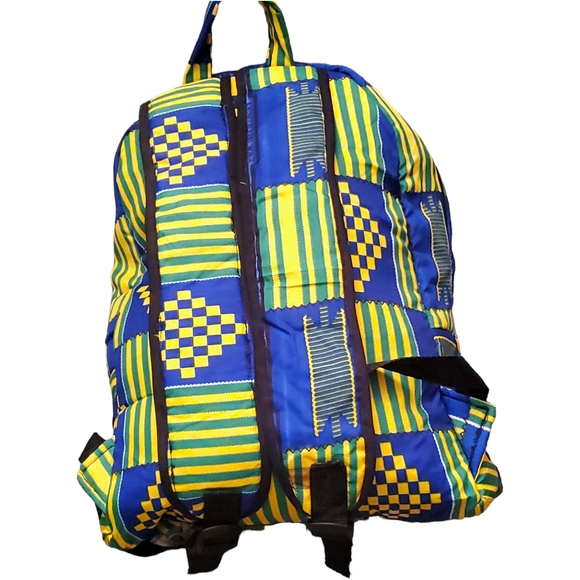 Colorful Patchwork Backpack - Picture 2 of 2